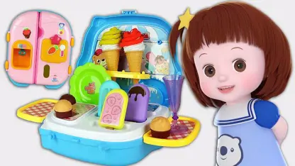 عروسک بازی کودکان با داستان "بستنی های رنگی" در چند دقیقه