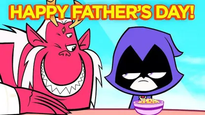 کارتون تیتان های نوجوان با داستان - روز پدر مبارک!