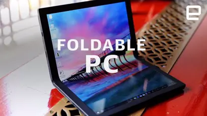 بررسی و نگاه اولیه به لپ تاپ جدید لنوو foldable pc ،اولین لپ تاپ منعطف دنیا