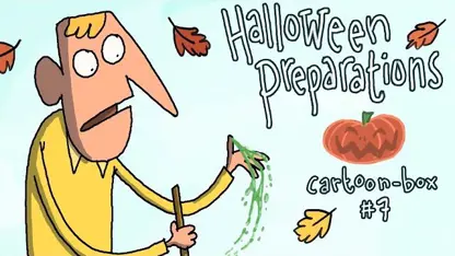 کارتون باکس با داستان "اماده سازی هالووین"