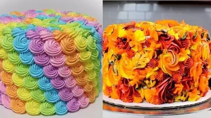 زیبا برای تزیین کیک های خانگی
