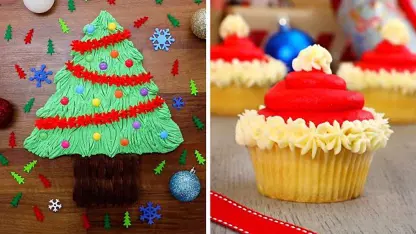19 ترفند طرز تهیه کاپ کیک برای کریسمس
