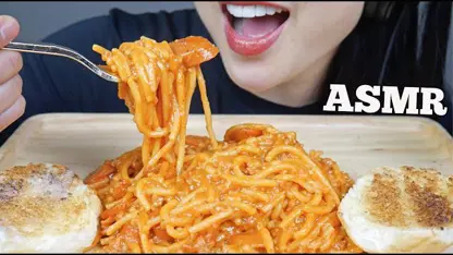 چالش غذا خوری ساس اسمر - اسپاگتی فلیپینی