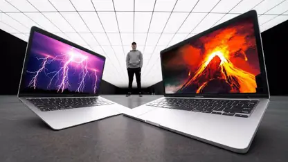 آنباکسینگ 2020 m1 macbook air در مقابل macbook pro