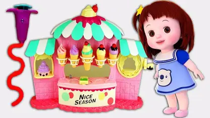 عروسک بازی کودکان این داستان "بستنی فروشی"