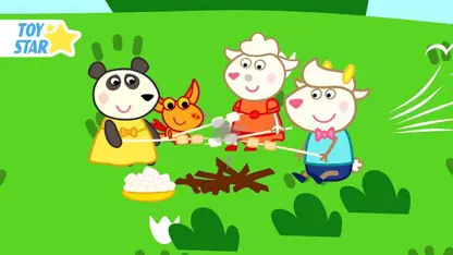 کارتون دالی و دوستان با داستان - بچه ها در یک پیک نیک
