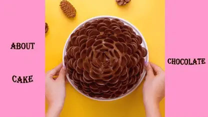 طرز تهیه کیک شکلاتی به شکل کاج در یک نگاه