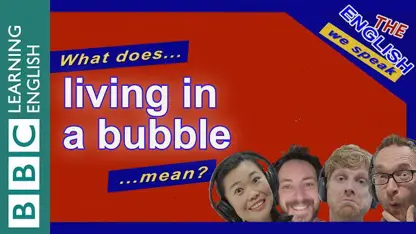 معنی اصطلاح 'living in a bubble' در زبان انگلیسی چیست؟