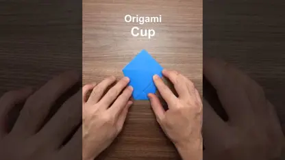آموزش اوریگامی - جام اوریگامی سنتی برای سرگرمی
