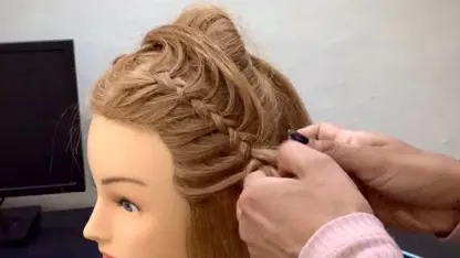 آموزش مدل مو برای مبتدیان - مدل موی باز عروسی