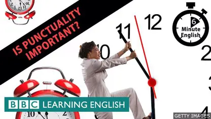 آموزش زبان انگلیسی در 6 دقیقه - آیا وقت شناسی مهم است؟