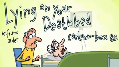 کارتون باکس این داستان خنده دار "دروغ گفتن در مرگ"