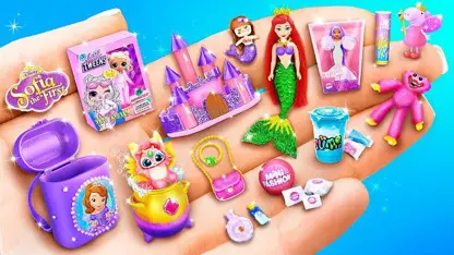 کاردستی برای عروسک - اسباب بازی های مینیاتوری برای سرگرمی