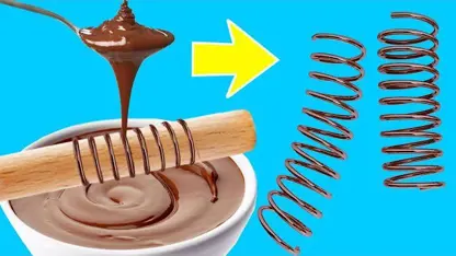 31 ترفند تزیینی اسان با شکلات در خانه