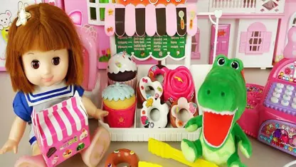 عروسک بازی کودکان این داستان "شیرینی دونات"