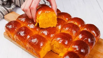 طرز تهیه نان رول کدو حلوایی خوشمزه در یک نگاه