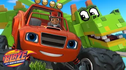 کارتون بلیز و ماشین های غول پیکر با داستان - قهرمانان بازی ویدیویی