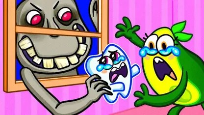 کارتون خانواده آووکادو این داستان - سرقت دندان شیری!