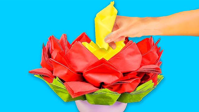 29 روش و یادگیری اوریگامی ساده و سه بعدی با کاغذ رنگی