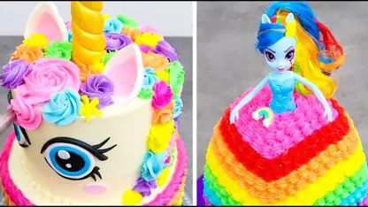 ایده های تزیین کیک رنگارنگ با روش های ساده