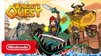 لانچ تریلر بازی a knight’s quest در نینتندو سوئیچ