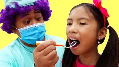 بازی های کودکانه این داستان - رفتن به دندانپزشکی