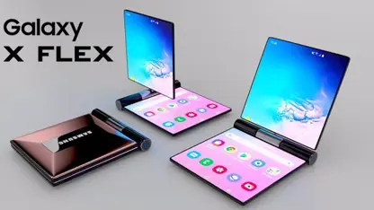 معرفی مدل مفهومی samsung galaxy x flex