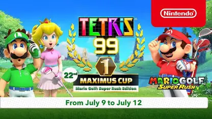 تریلر گیم پلی بازی tetris® 99 - 22nd maximus cup در نینتندو سوئیچ