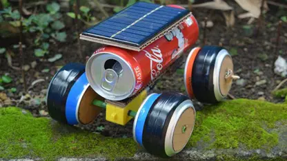 نحوه ساخت ماشین اسباب بازی با انرژی خورشیدی برای کودکان