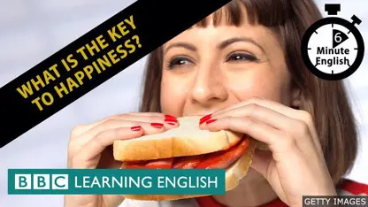 آموزش زبان انگلیسی - رمز خوشبختی چیست؟ در 6 دقیقه