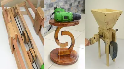 3 پروژه نجاری ساده و کار با چوب در خانه