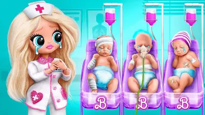 کاردستی برای عروسک - بیمارستان نوزادان برای سرگرمی