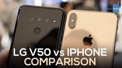 مقایسه ویدیویی دو گوشی هوشمند LG V50 نسبت به ایفون XS Max