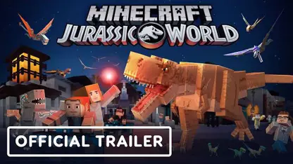 تریلر بازی minecraft jurassic world در یک نگاه