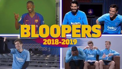 کلیپ دیدنی از تمرین بازیکنان بارسلونا در فصل 2018/19
