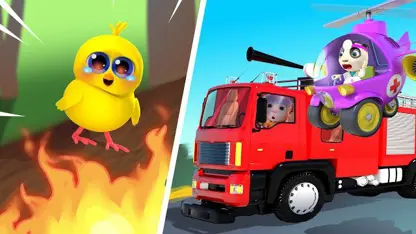 کارتون دالی و دوستان این داستان - آتش نشان یک مرغ را نجات داد
