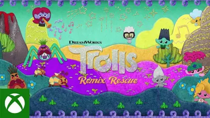 لانچ تریلر بازی dreamworks trolls remix rescue در یک نگاه