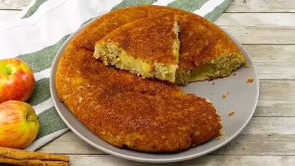 طرز تهیه کیک سیب در تابه در چند دقیقه
