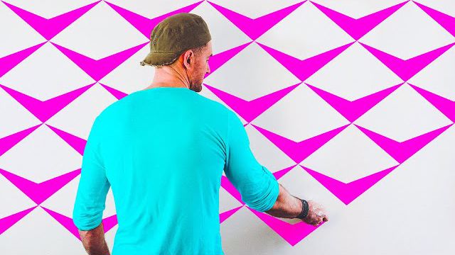روش‌های رنگ کردن دیوار به سبک زیبا در چند دقیقه