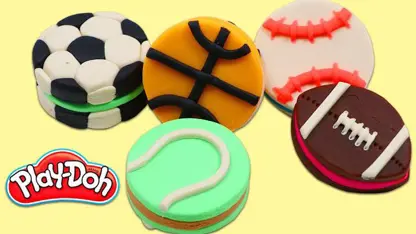 آموزش خمیر بازی - توپ های ورزشی برای سرگرمی