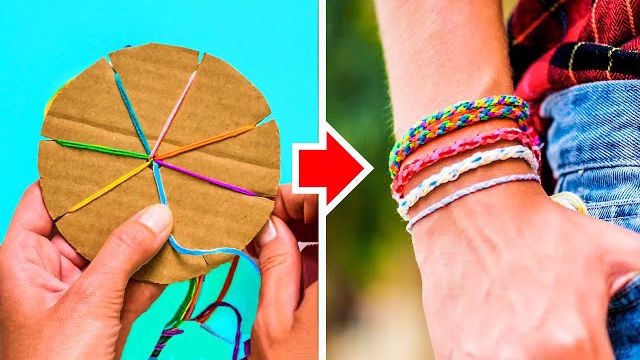34 ایده متنوع برای بافت دستبند‌های زیبا و رنگی