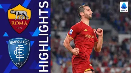خلاصه بازی رم 2-0 امپولی در هفته 7 سری آ ایتالیا 2021/22