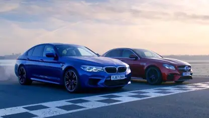 مقایسه هیجان انگیز دو خودرو BMW M5 و Merc-AMG E63 S