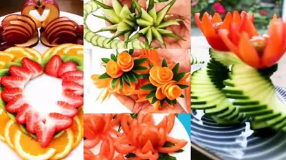 10 روش خلاقانه برای میوه آرایی با سبزیجات در یک نگاه