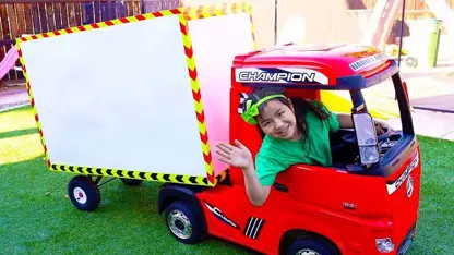 سرگرمی کودکانه این داستان - کامیون اسباب بازی