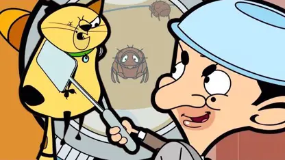 کارتون خنده دار مستربین با داستان " حشرات موذی "