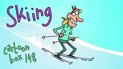 کارتون باکس با داستان تلخ "اسکی روی برف"