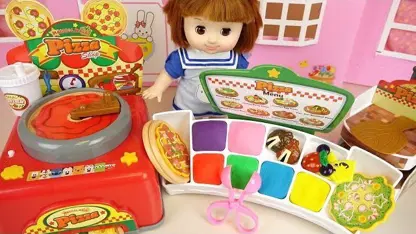 بازی کودکان با داستان "خمیر پیتزا رنگی عروسک"