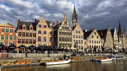 اشنایی کامل با شهر گردشگری گنت در بلژیک در یک ویدیو