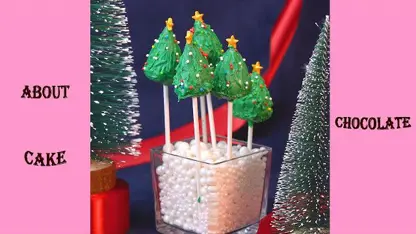 طرز تهیه کیک شکلاتی درخت کریسمس در یک نگاه